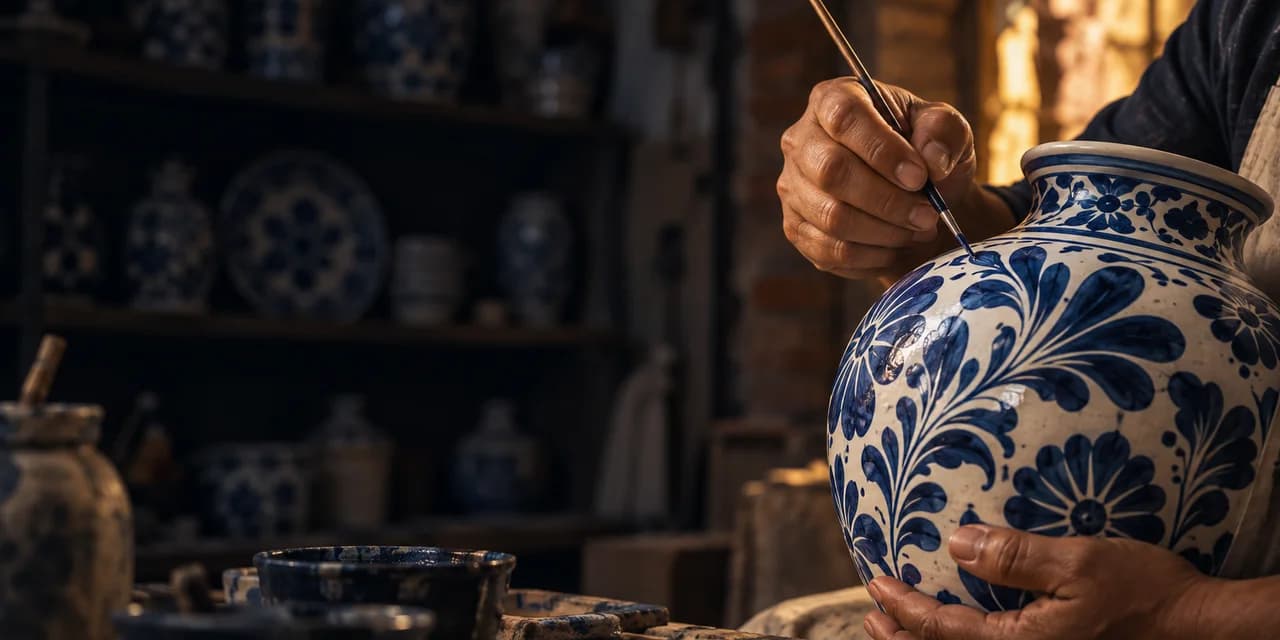 Artesanía de talavera. Imagen ilustrativa.