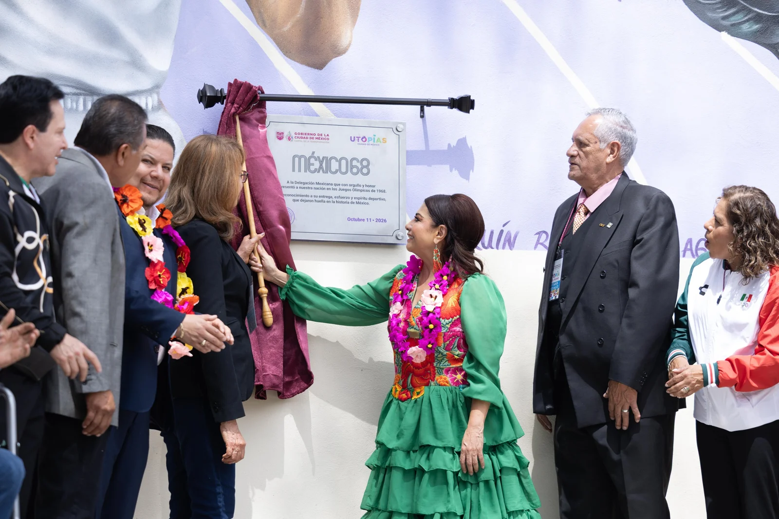 Fotografía del boletín oficial: Boletín 551 - Clara Brugada inaugura la Utopía Tecómitl en Milpa Alta con 80 espacios para el ejercicio de derechos al cuidado, al bienestar, la cultura y el deporte
