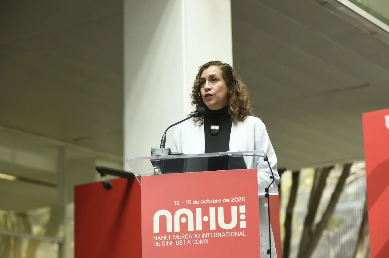 Fotografía del boletín oficial: Inicia la Primera Edición de Nahui: Mercado Internacional de Cine de la Ciudad de México