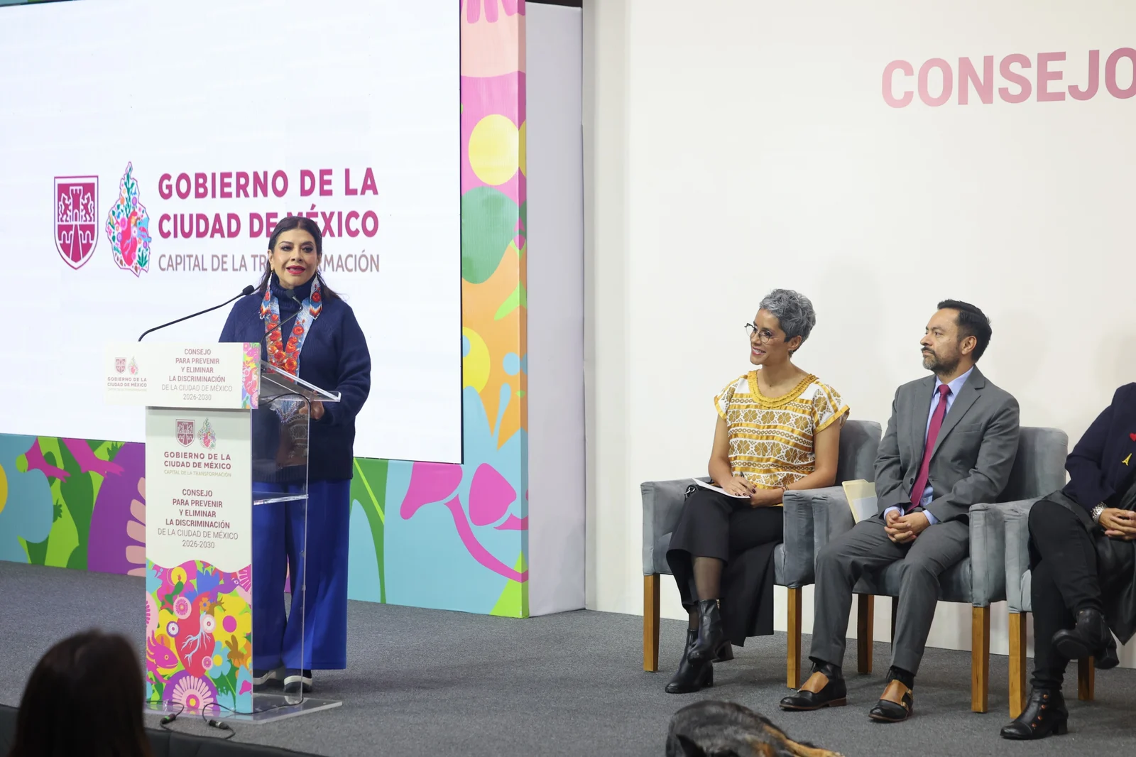 Fotografía del boletín oficial: Designa Clara Brugada a Nueva Titular del COPRED; No daremos un paso atrás en los Derechos Conquistados