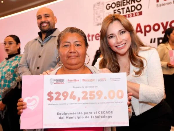 Fotografía del boletín oficial: SEDIF y Ceci Arellano impulsan bienestar social en 154 municipios con obra comunitaria