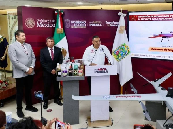 Fotografía del boletín oficial: Para protección de familias, gobierno estatal transforma la seguridad con tecnología aérea avanzada