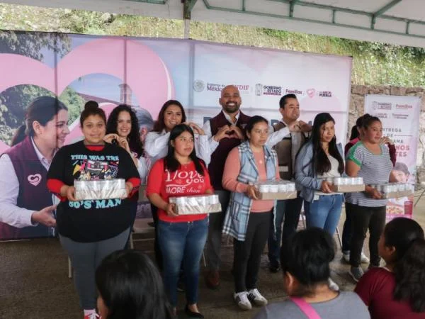 Fotografía del boletín oficial: SEDIF fortalece la alimentación escolar en Teziutlán
