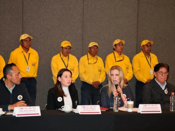 Fotografía del boletín oficial: Acuerdan ocho entidades enfrentar solidariamente los incendios forestales